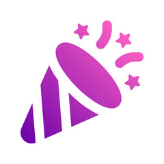 confetti gradient icon