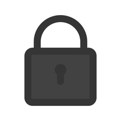 lock outline color icon
