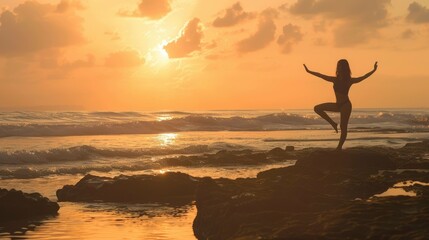 Fototapeta na wymiar Yoga, meditation, mindfulness background
