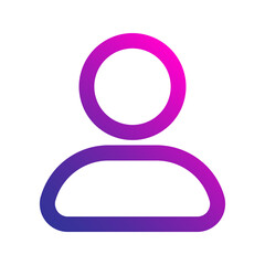 user gradient icon