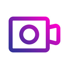 video gradient icon