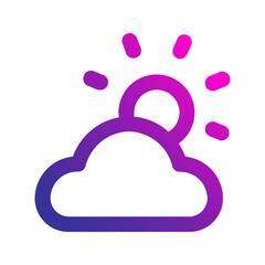 weather gradient icon