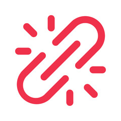 unlink outline fill icon