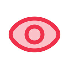 visible outline fill icon