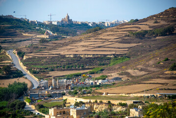 Agricultural Fields on Gozo Island - Malta