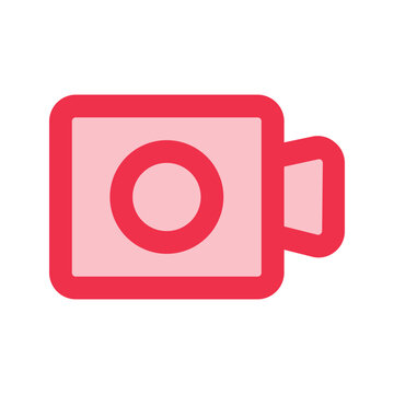 recommend clip art: video outline fill icon