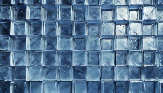 A wall of glass bricks for use as a background