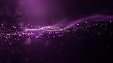 Technology Abstract Background with gradients transitioning from purple to black