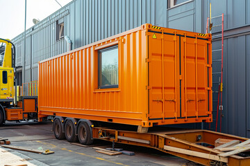 Transport of a shipping container