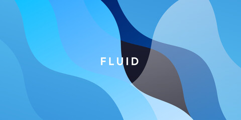 Fluid dynamic modern gradient wave background	
