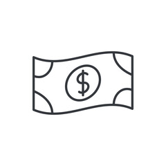 Cash Icon Dollar Sign. Currency Icon, Money Icon, Cash Icon, Dollar Icon