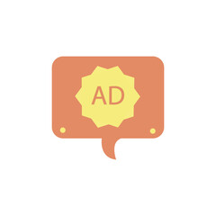 This is Simple Ads Icon which used any where