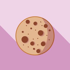 illustration of a cookie