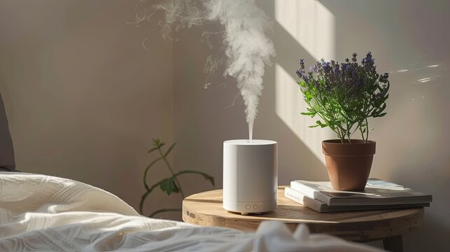 Cozy Aromatherapy Corner - Relaxing Home Atmosphere