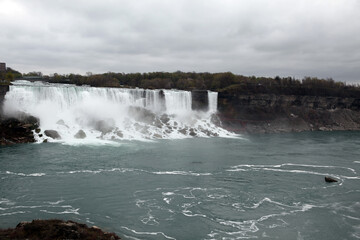 Horseshoe waterfall view from the canadian side - Niagara fall - Ontario - Canada