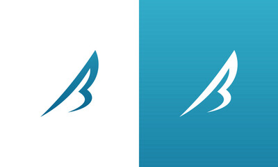 initial R monogram logo design vector