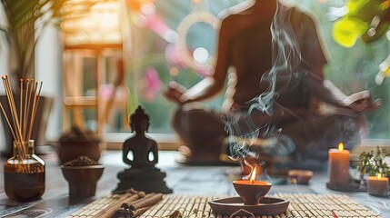 Meditative Aromatherapy Sanctuary: Incense and Mindfulness
