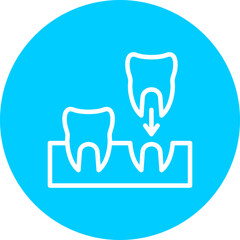 Implants Vector Line Multi Circle