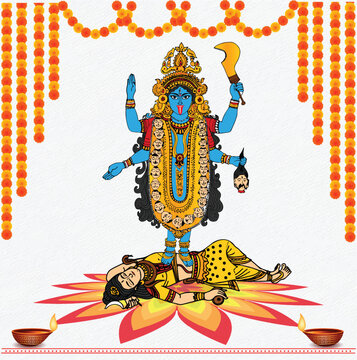 Drawing Goddess Kali Stock Illustrations – 84 Drawing Goddess Kali Stock  Illustrations, Vectors & Clipart - Dreamstime