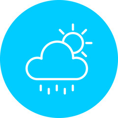 Nimbostratus Vector Line Multi Circle