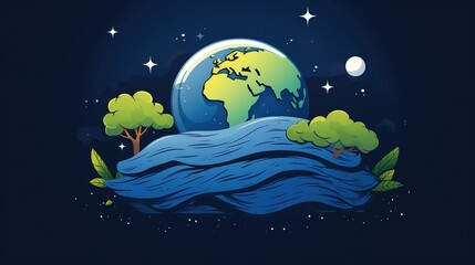 Fototapeta premium World Sleep Day, a reminder of the importance of adequate sleep and health,AI generated.