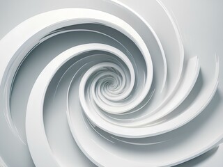 white vortex on white background 