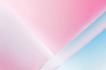 Pink White Light Blue Background. Ai generate 
