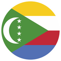 comoros national flag, transparent background