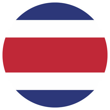 costa rica national flag, transparent background