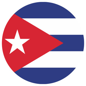 cuba national flag, transparent background