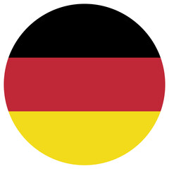 germany national flag, transparent background