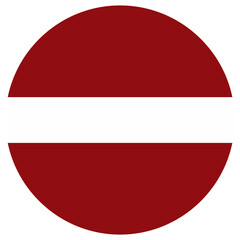 latvia national flag, transparent background