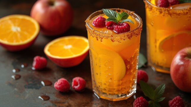 Fruitful Flavors, Sweet Serenity, Fruit-Inspired Fusion, A Taste of Nature.