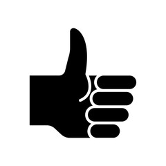 hand icon. solid icon