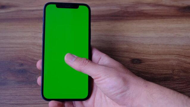 green sreen phone