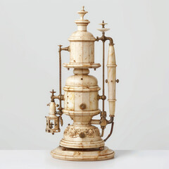 Fototapeta na wymiar Remarkable Ivory Distillation Apparatus