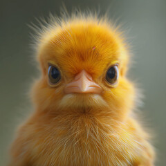 close up of a chick