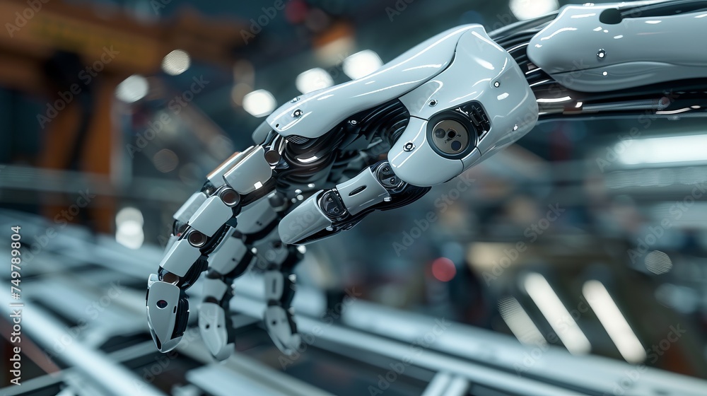 Aufkleber advancements in artificial intelligence and machine learning are transforming to automotive robot ha