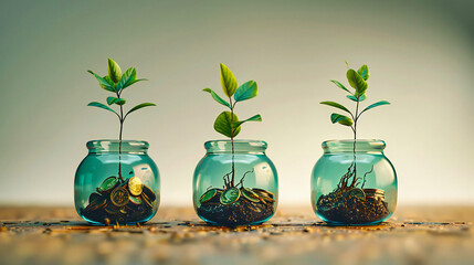 Sprouting Success: The Beginning of Growth and Prosperity in a Fresh and Green Business Concept