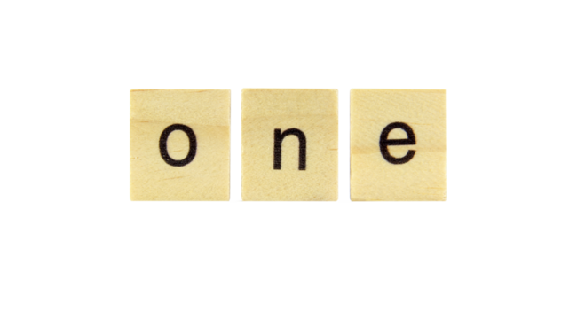 Short word english letter or text on a small wooden cubes block on white background with clipping path.Copy space concept and selection focus.