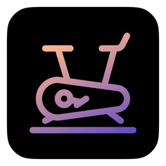 Editable indoor bike vector icon. Part of a big icon set family. Perfect for web and app interfaces, presentations, infographics, etc