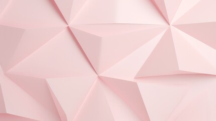 Abstract Geometric Background in Light Pastel Tones - Thick Pale Pink Paper or Cardboard Sheets - Suitable for Design Elements, Website Covers
