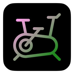 Editable indoor bike vector icon. Part of a big icon set family. Perfect for web and app interfaces, presentations, infographics, etc