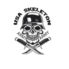 Skeleton army is the dangerous army force in the world.