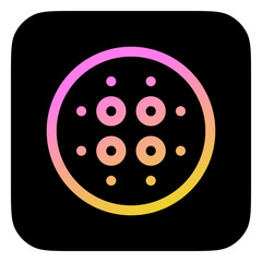 Editable lens blur vector icon. Part of a big icon set family. Perfect for web and app interfaces, presentations, infographics, etc