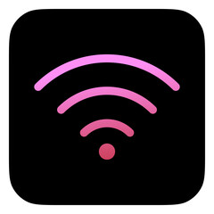 Editable vector wifi access signal icon. Part of a big icon set family. Perfect for web and app interfaces, presentations, infographics, etc
