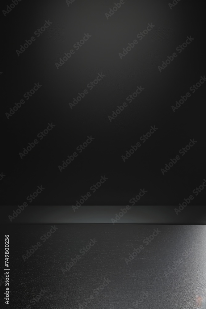 Poster a simple black and white photo of an empty room. suitable for interior design concepts