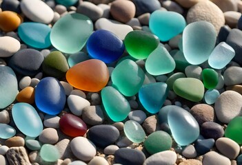 Fototapeta na wymiar colorful stones 