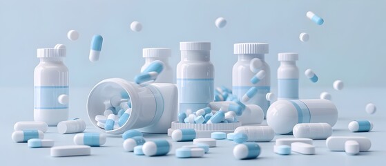 Medication Cans and Floating Pills