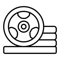 Weight Plates Icon
